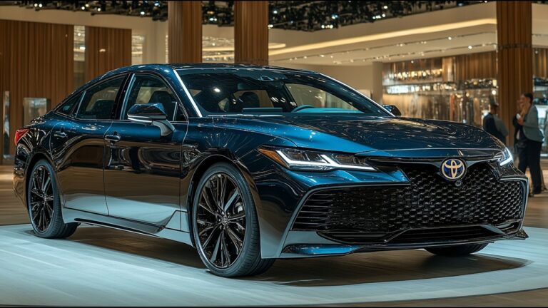 New 2026 Toyota Avalon Specs