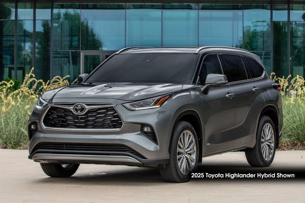 New 2026 Toyota Highlander Hybrid Specs
