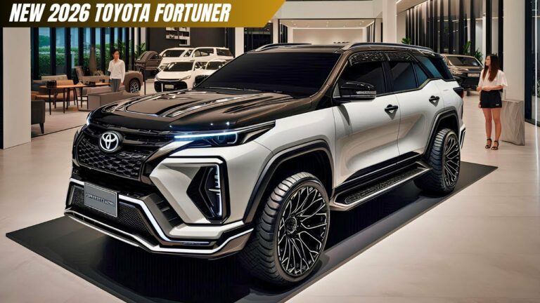 New Toyota Fortuner An150 2026 Specs