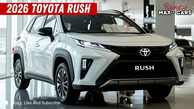 New Toyota Rush F800 2026 Specs
