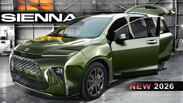 New Toyota Sienna Xl40 2026 Specs
