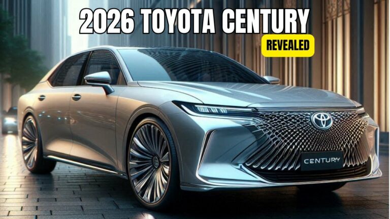 Toyota Century 2026 Redesign