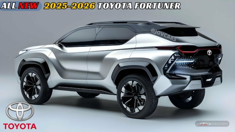 Toyota Fortuner An160 2026 Redesign