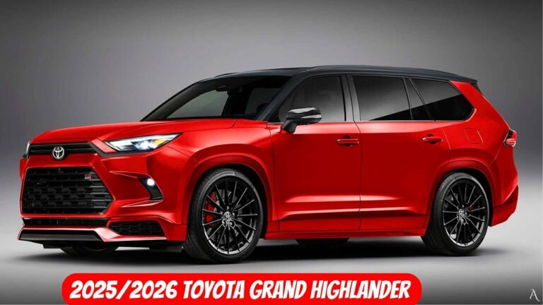 Toyota Grand Highlander 2026 Release Date