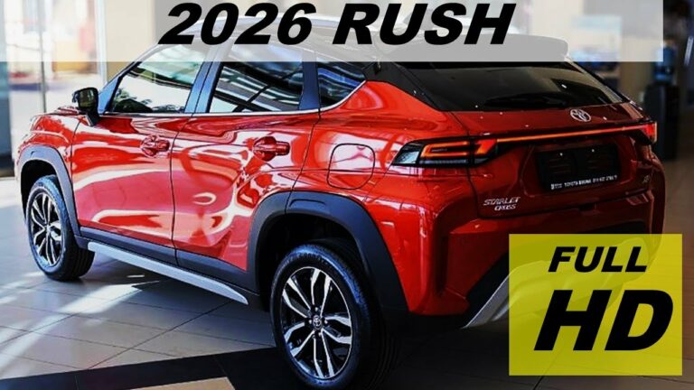Toyota Rush F800 2026 Release Date