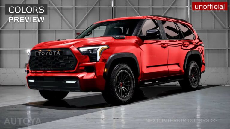 Toyota Sequoia 2026 Redesign